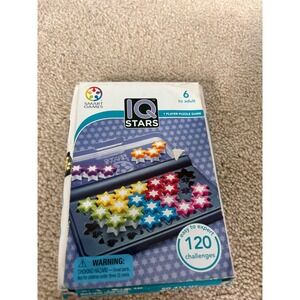 Smart Games IQ Stars Puzzle Game Brain Teaser Logic Travel Toy 6+ 120 Challenges